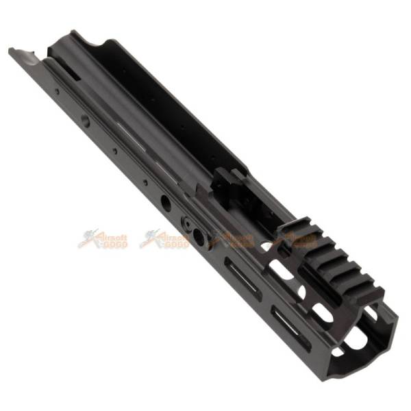 PTS Kinetic SCAR MREX M-Lok 4.9?Aluminum Rail for  VFC / WE / Marui SCAR AEG (Black) - Image 4
