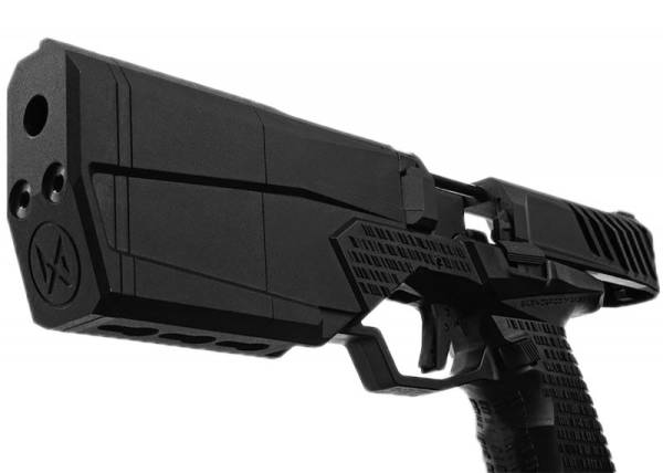 SilencerCo MAXIM 9 Green Gas GBB Airsoft Pistol (by Krytac) - Image 3