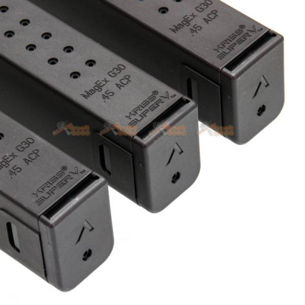 95 Round Magazine (x3 pcs) for KRYTAC KRISS Vector AEG (Black) - Image 5