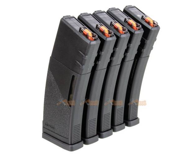 KRYTAC 150rds M4 AEG Magazine (Black / 5-Pack)