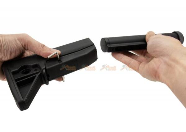 Crane Stock John Wick with 6 Position Stock Tube for M4 Airsoft AEG (Black) - Image 6