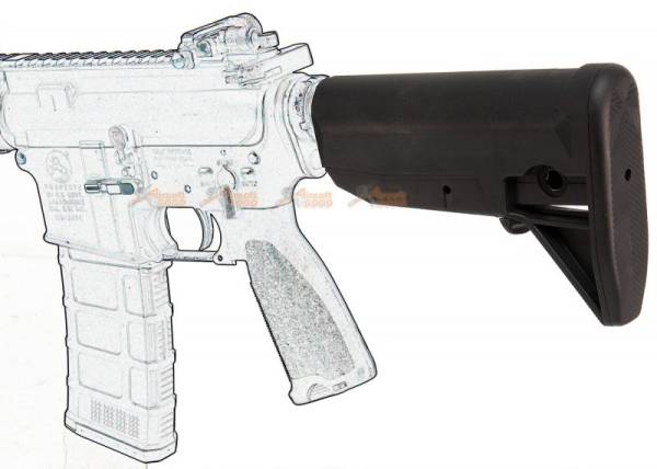 John wick Crane Stock for Marui M4 MWS GBBR (Black) - Image 4