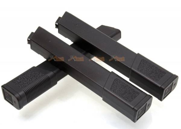 KWA RONIN TK.45 Series 120 Round Magazine MidCap 3-Pack