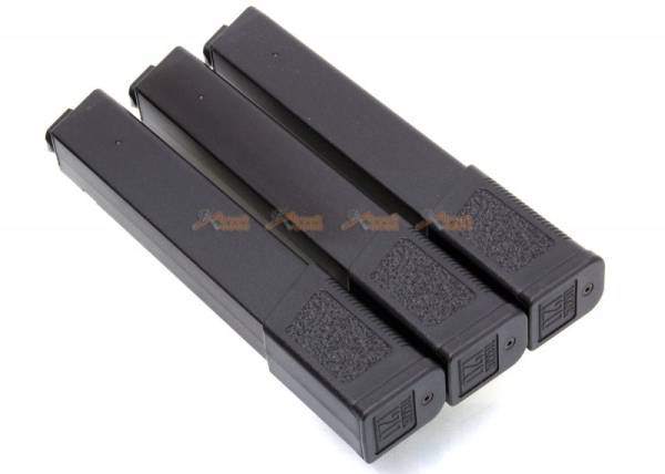 KWA RONIN TK.45 Series 120 Round Magazine MidCap 3-Pack - Image 3