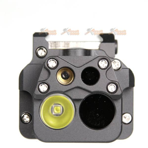 Target One CNC Aluminum DBAL-PL Visible IR Laser Flashlight (Black) - Image 4