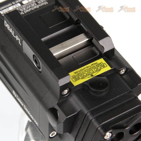 Target One CNC Aluminum DBAL-PL Visible IR Laser Flashlight (Black) - Image 8