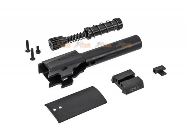 Mafio Airsoft SIG X-CARRY Stainless Steel Slide Kit for VFC/ SIG AIR M18 GBB -Black - Image 7