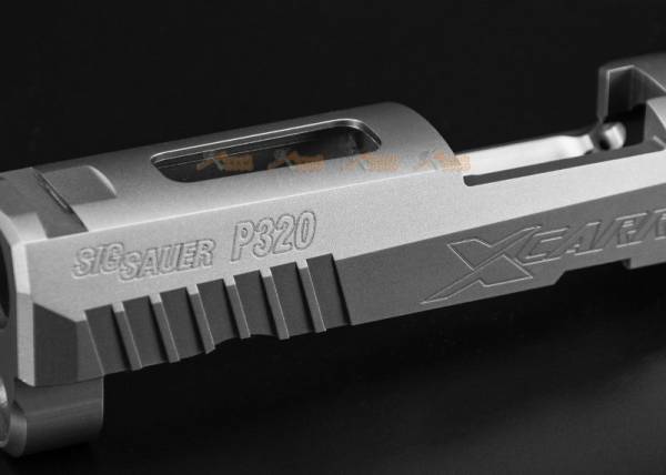 Mafio Airsoft SIG X-CARRY Stainless Steel Slide Kit for VFC/ SIG AIR M18 GBB -Silver - Image 4