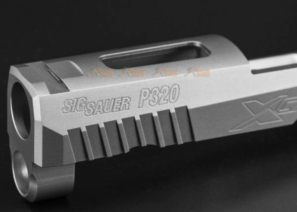 Mafio Airsoft SIG X-CARRY Stainless Steel Slide Kit for VFC/ SIG AIR M18 GBB -Silver - Image 3
