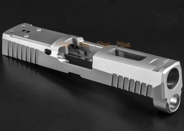 Mafio Airsoft SIG X-CARRY Stainless Steel Slide Kit for VFC/ SIG AIR M18 GBB -Silver - Image 5