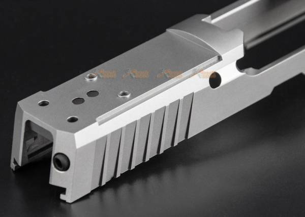 Mafio Airsoft SIG X-CARRY Stainless Steel Slide Kit for VFC/ SIG AIR M18 GBB -Silver - Image 6