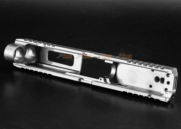 Mafio Airsoft SIG X-CARRY Stainless Steel Slide Kit for VFC/ SIG AIR M18 GBB -Silver - Image 2