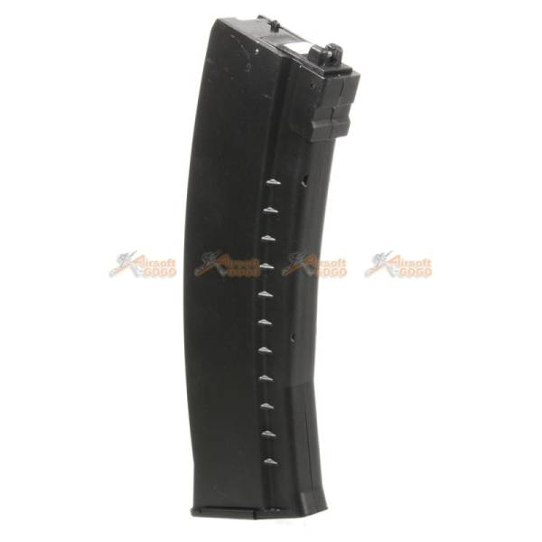 45 Rounds CO2 Gas Magazine for WELL AK74 Airsoft GBBR (Black) - Image 2