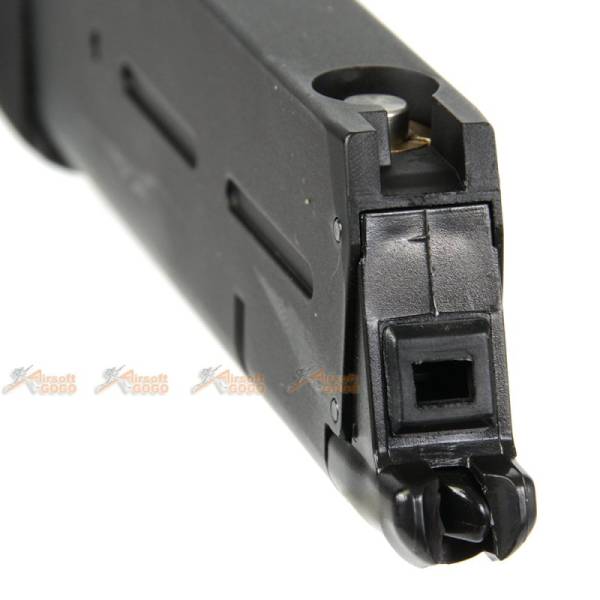 40rds Gas Magazine for Army R27(MEU) R28 R29 (M1911) GBB (Black) and Marui M1911 - Image 2