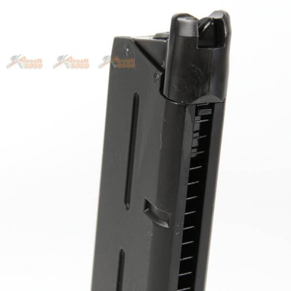 40rds Gas Magazine for Army R27(MEU) R28 R29 (M1911) GBB (Black) and Marui M1911 - Image 5