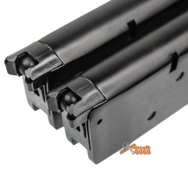 WE Double Barrel 1911 GBB Pistol 15 rounds Magazine (Black) - Image 3