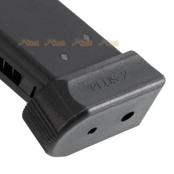 Metal Alloy 25rds Gas Magazine for KJWorks KP15 CZ Shadow2 Series Airsoft GBB (Black) - Image 3