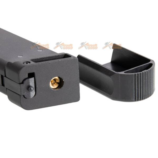 Metal Alloy 25rds Gas Magazine for KJWorks KP15 CZ Shadow2 Series Airsoft GBB (Black) - Image 2