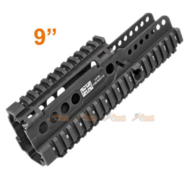 Madbull (DD) Daniel Defense SA80 / L85 RIS CNC Aluminium 9 inch Rail (Black)
