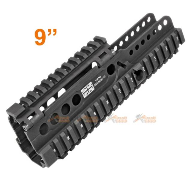 Madbull (DD) Daniel Defense SA80 / L85 RIS CNC Aluminium 9 inch Rail (Black)