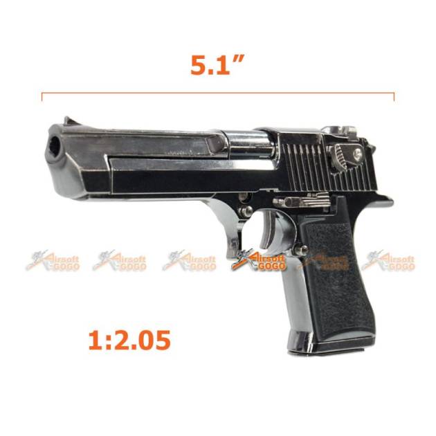 1:2.05 Desert Eagle Die-Cast Metal Gun Model