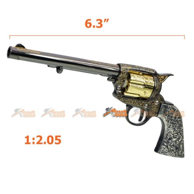 1:2.05 Colt M1873 Die-Cast Metal Gun Model