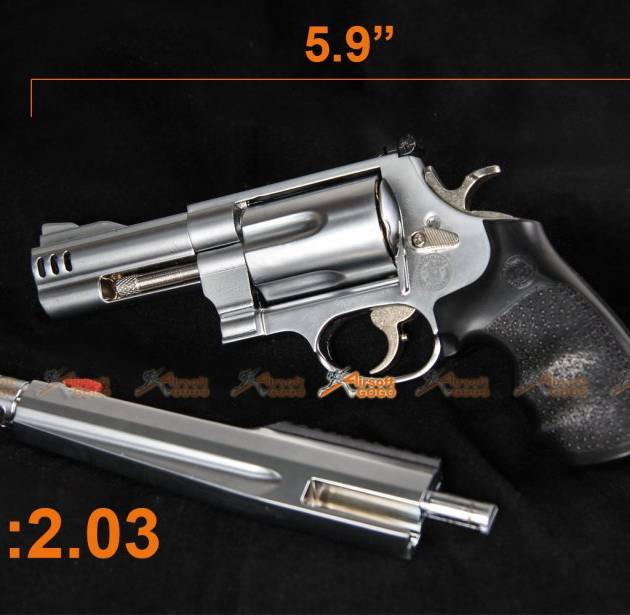 5.9" Toy 1:2.03 Scale Figure Metal Model MAGNUM M500 for Display