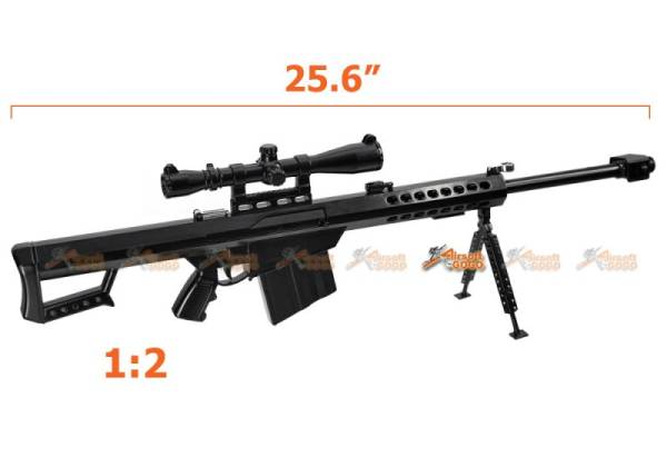25.6 inch M82A1 Die-Cast Metal Gun Model