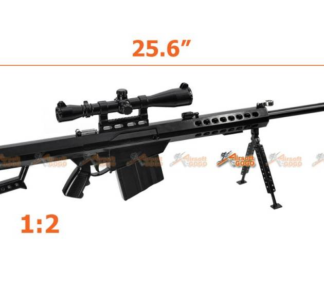 25.6 inch M82A1 Die-Cast Metal Gun Model