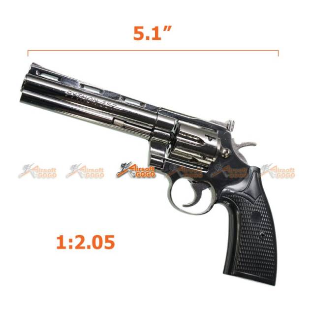 1:2.05 Colt Python Die-Cast Metal Gun Model
