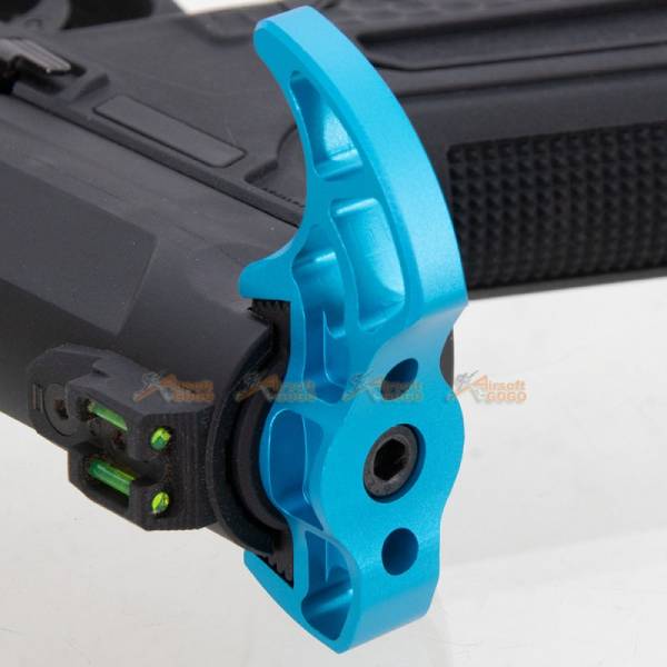 Narcos Airsoft Charging Handle for Action Army AAP01 GBB - Blue - Image 3