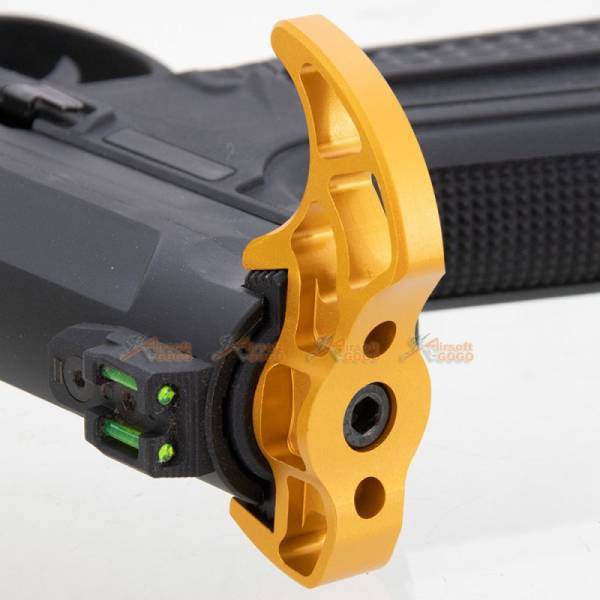 Narcos Airsoft Charging Handle for Action Army AAP01 GBB - Gold - Image 3