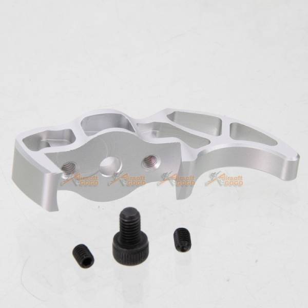 Narcos Airsoft Charging Handle for Action Army AAP01 GBB -Silver - Image 3