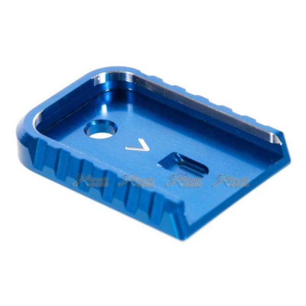 MITA Aluminium Magazine Base for Umarex / VFC G Series GBB (Blue, Thin Type) - Image 3