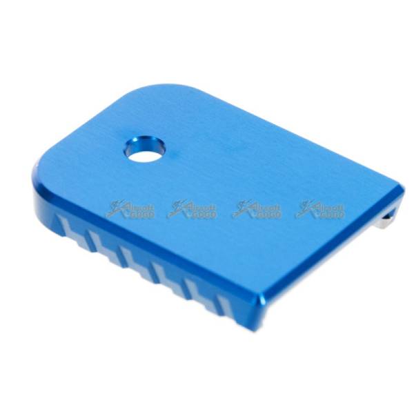 MITA Aluminium Magazine Base for Umarex / VFC G Series GBB (Blue, Thin Type) - Image 2