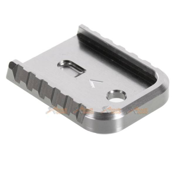 MITA Aluminium Magazine Base for Umarex / VFC G Series GBB (Silver, Thin Type)