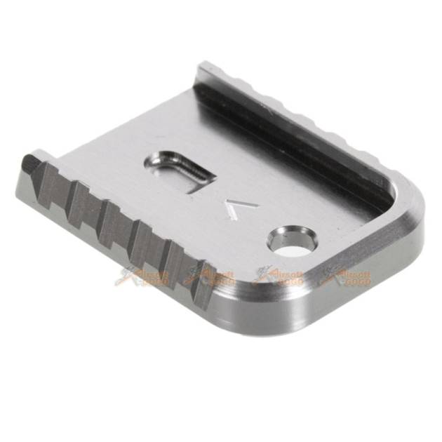 MITA Aluminium Magazine Base for Umarex / VFC G Series GBB (Silver, Thin Type)