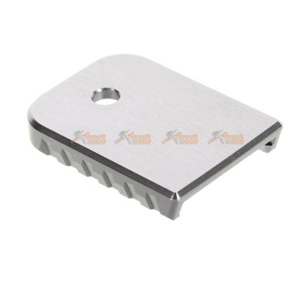MITA Aluminium Magazine Base for Umarex / VFC G Series GBB (Silver, Thin Type) - Image 2
