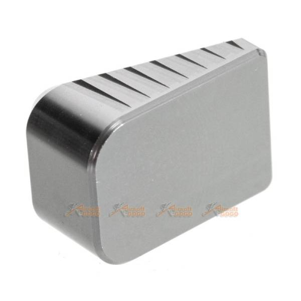 MITA Aluminum Magazine Base for Marui/ WE/ AW/ Army G Series GBB (Silver, Middle Type) - Image 4