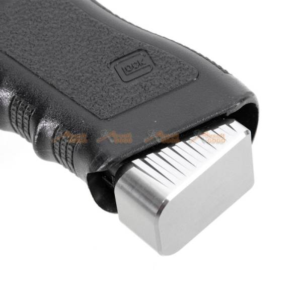 MITA Aluminum Magazine Base for Marui/ WE/ AW/ Army G Series GBB (Silver, Middle Type) - Image 2