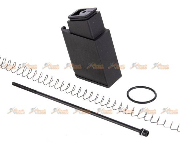 MITA Magazine Extension for Marui G17 Series Airsoft GBB (Black)