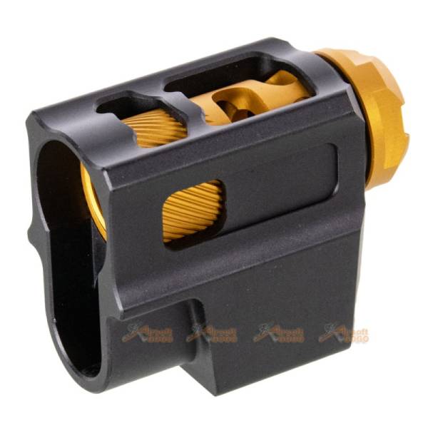MITA T-Style Compensator with 14mm CCW Flash Hider for M17,M&P9,M9,1911,M92F,G34,HI-CAPA Series GBB (Black) - Image 3