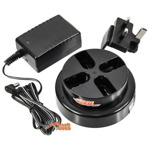 BOL MPEX CR1 Micro EX Charger for AEP Pistol Battery (UK Plug)