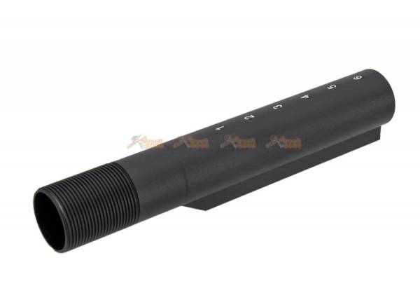 G&P 6 Position Buffer Tube for Marui M4A1 MWS GBB -Black