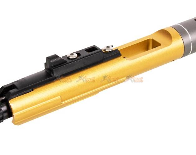 G&P MWS Forged Aluminum Complete Bolt Carrier Group Set for G&P Buffer Tube - Gold