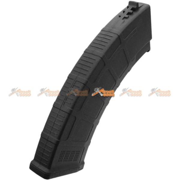 180rd AKM Mid-Cap Magazine for AK Series Airsoft AEG (BK, 5pcs Set) - Image 5