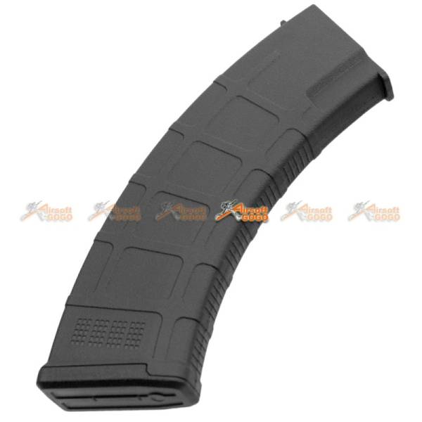 180rd AKM Mid-Cap Magazine for AK Series Airsoft AEG (BK, 5pcs Set) - Image 2