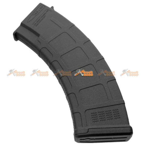 180rd AKM Mid-Cap Magazine for AK Series Airsoft AEG (BK, 5pcs Set) - Image 3