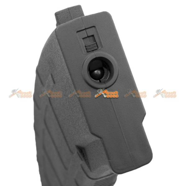 180rd AKM Mid-Cap Magazine for AK Series Airsoft AEG (BK, 5pcs Set) - Image 4