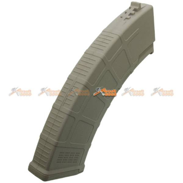 180rd AKM Mid-Cap Magazine for AK Series Airsoft AEG (DE, 5pcs Set) - Image 3